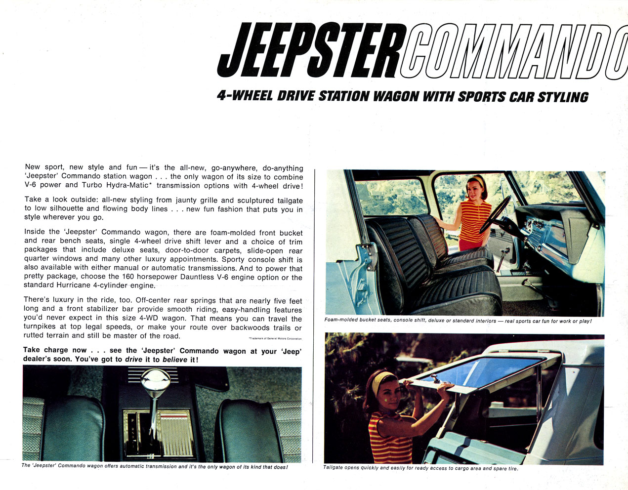1966 Jeep Jeepster Commando Brochure Page 2